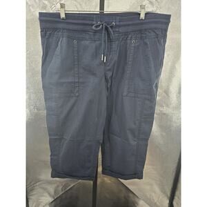 Natural Reflections Navy Cargo Pants Size 18 W